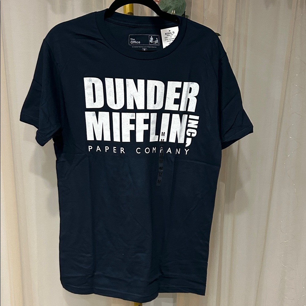 Ripple Junction Black Dunder Mifflin T-Shirt The Office